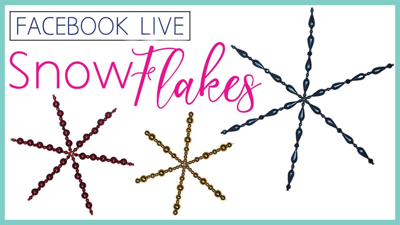 Bead Snowflake tutorial