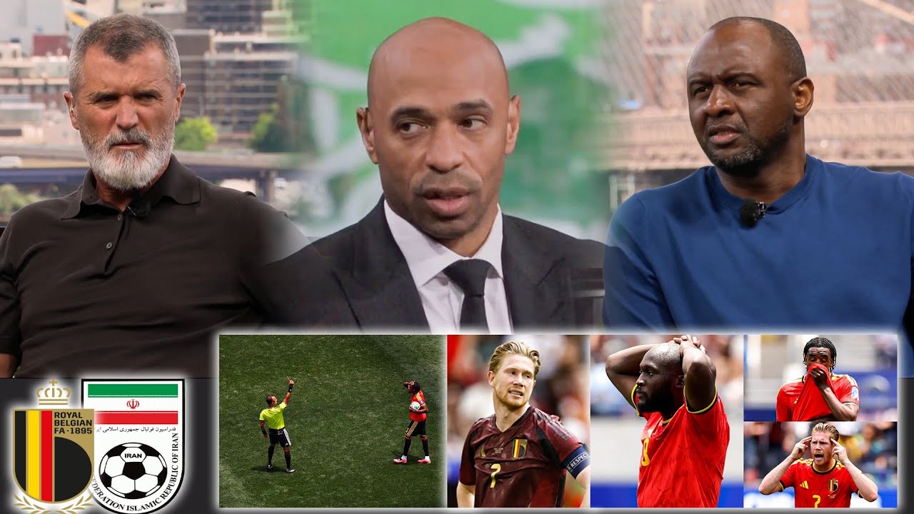 Belgium vs Iran 0-0 Thierry Henry & Zalatan Goes angry reacts to the Belgium Draw | Keane reaction 🔥