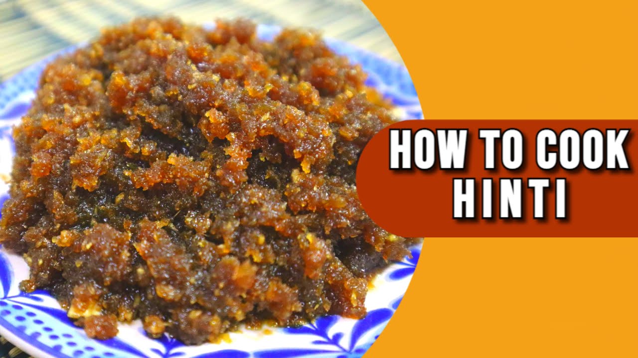 HOW TO MAKE HINTI