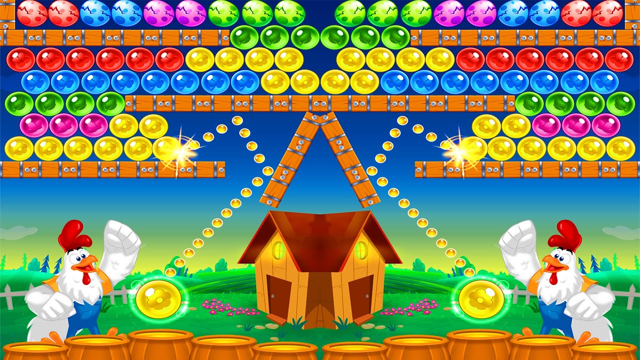 Farm Bubbles Android Gameplay Level 33 - 38 🎈 ( Bubble Shooter )
