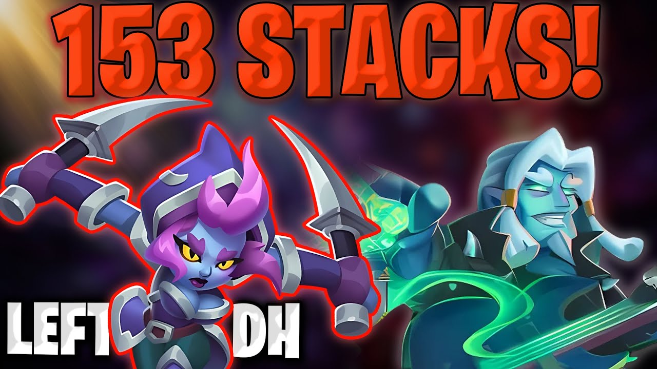 153 Stacks Demon Hunter INSANE Damage! Left-Side DH Dominates | Rush Royale