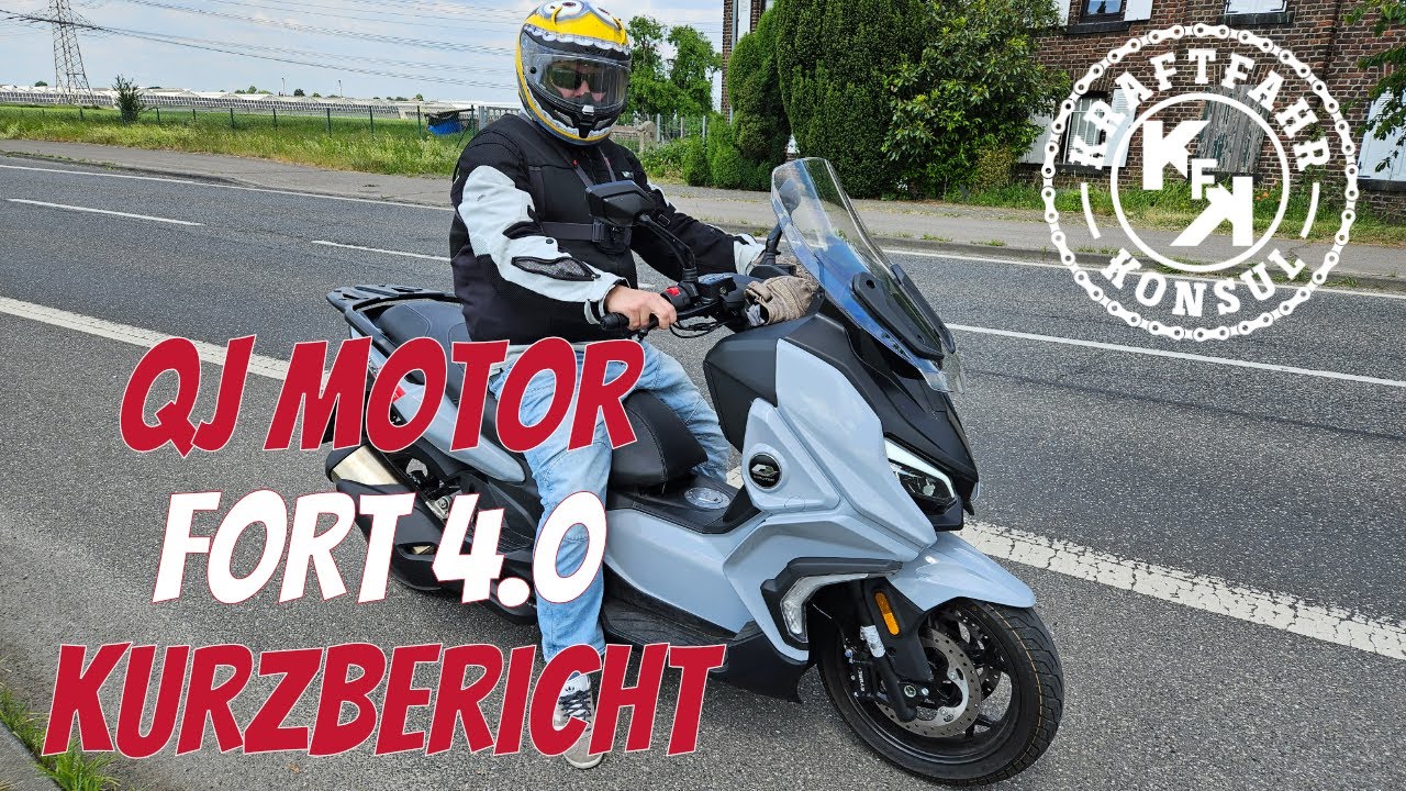 QJ Motor Fort 4.0 - Kurzbericht des Maxi-Scooters