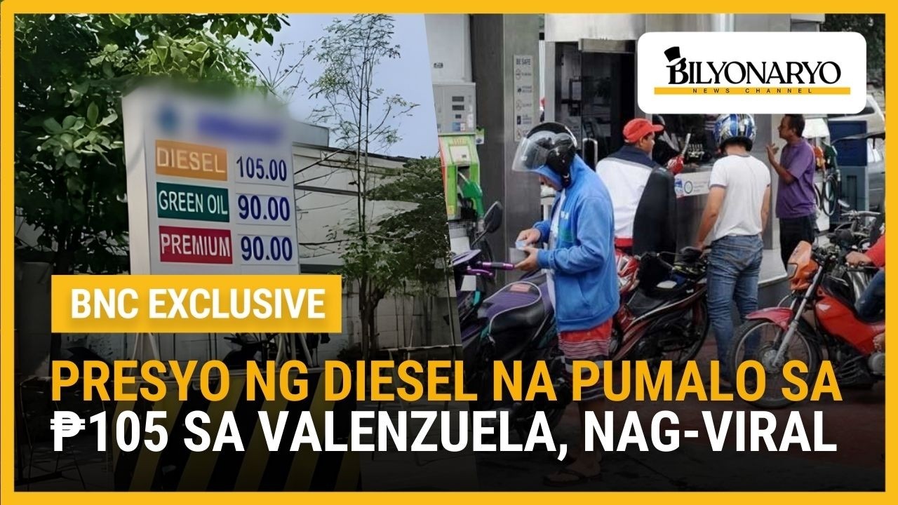Diesel umakyat umano pa-₱105/L sa isang gas station sa Valenzuela City | Agenda Weekend