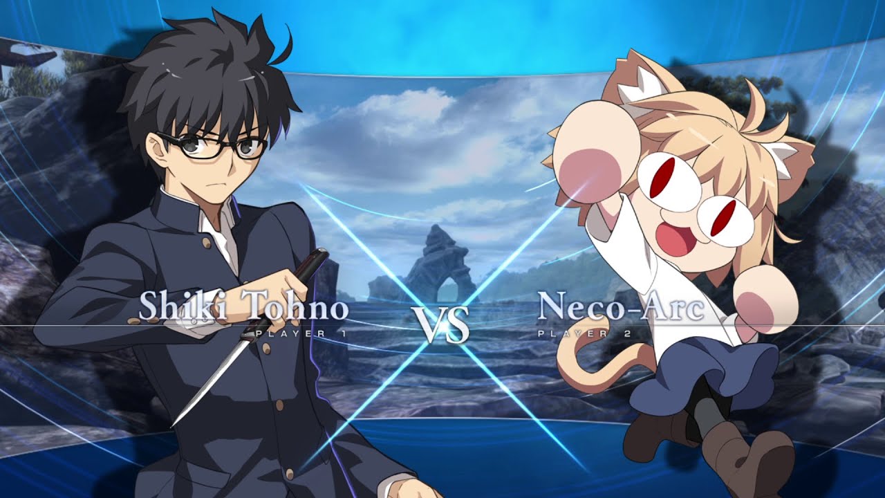 Shiki (EX) vs Neco Arc (EX) 【MELTY BLOOD TYPE LUMINA】