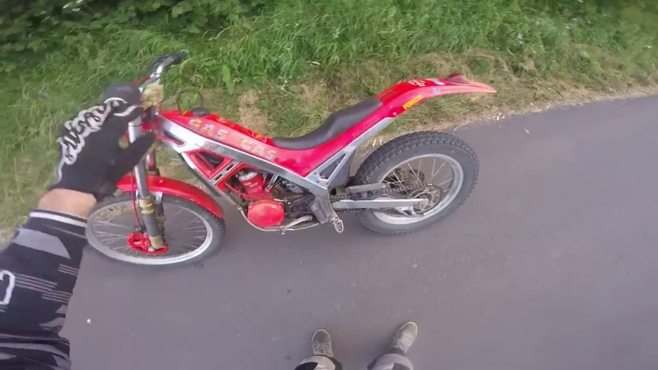 Présentation de ma moto 250 Trial GASGAS 2T