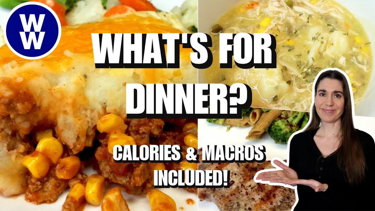 What's For Dinner on WW? EASY FAMILY FRIENDLY Weight Watchers Meals NEW SLOPPY JOE SHEPHERD'S PIE!