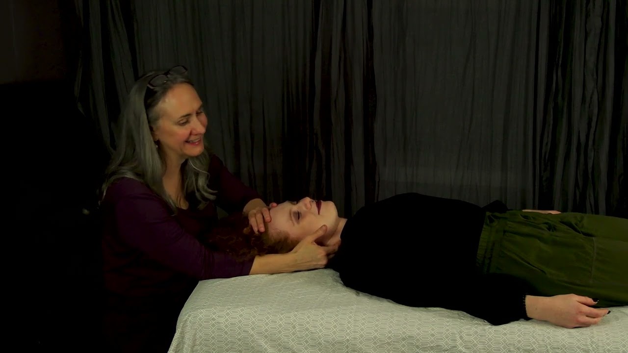 Bodywork - Cranio-Sacral Demonstration at Ke Kino with Marni Matyus, Massage Therapy Instructor