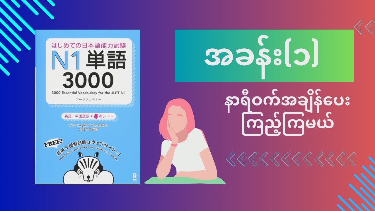 N1 単語3000 chapter 1