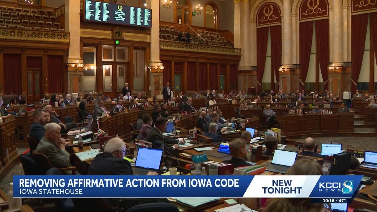 Iowa House passes bills on habitual offenders, affirmative action and more