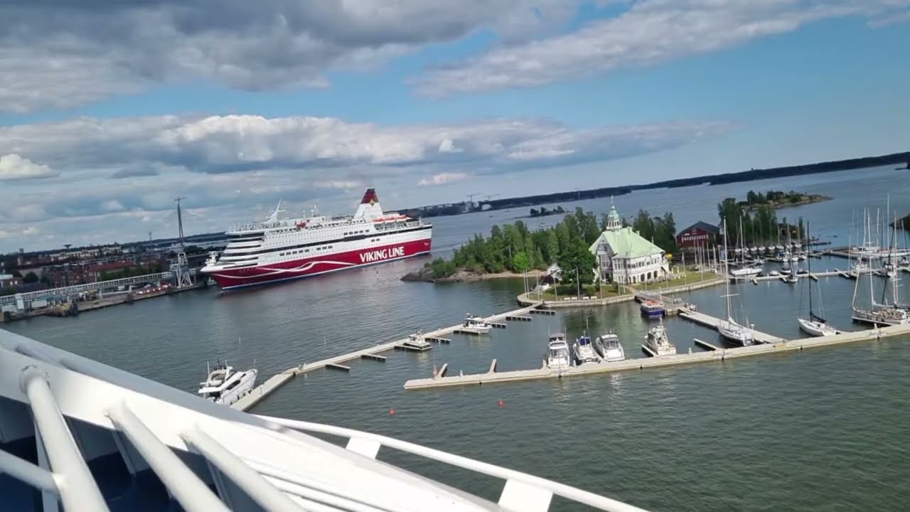 ckat is live! Viking Cinderella Port of Helsinki