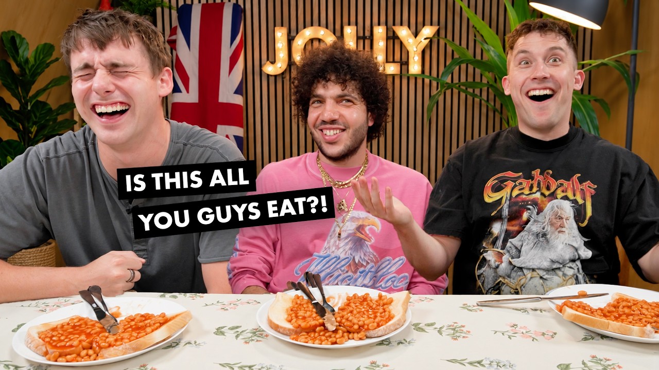 Jem tylko brytyjskie jedzenie przez cały dzień! ft. Benny Blanco