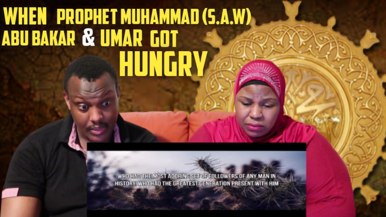 When Our Beloved Prophet, Abu Bakr & Umar Were Hungry - Emotional True Story | REACTION | The Bakis