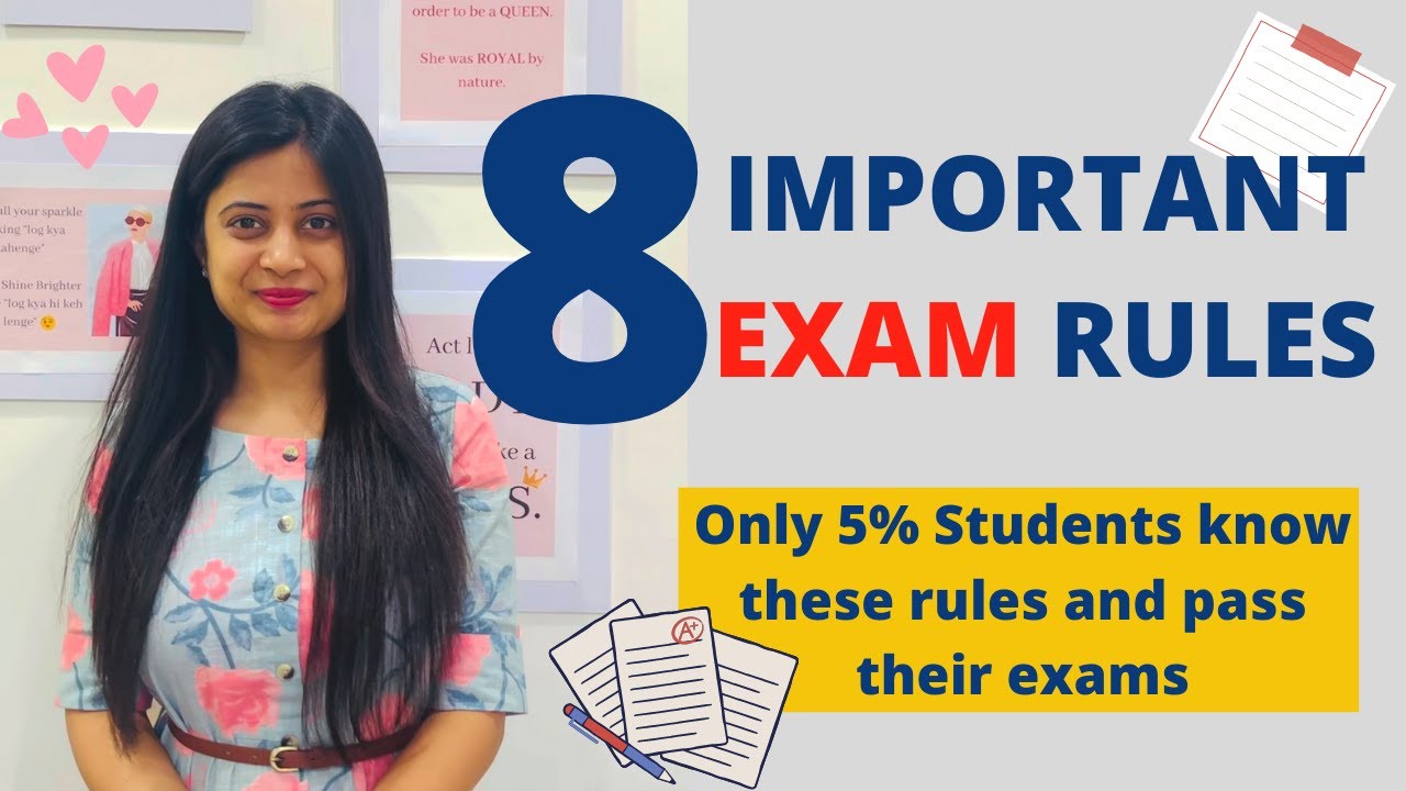 ✅ Important Exam Rules | Only Few Students Know | Golden Strategy For CS Exams 📝