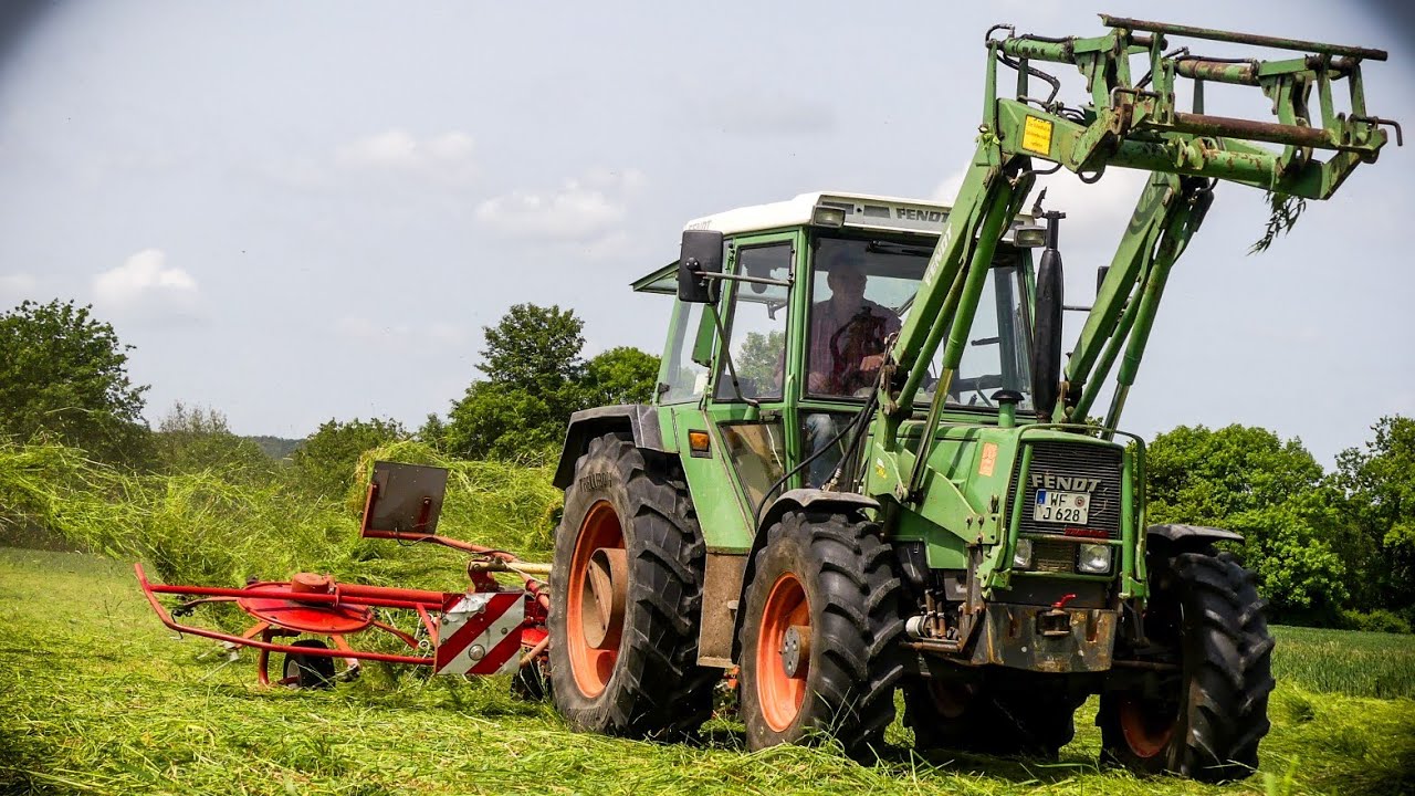 Heuernte 2023/ Fendt Farmer 308 LSA | Lely Lotus 520 [Sound]