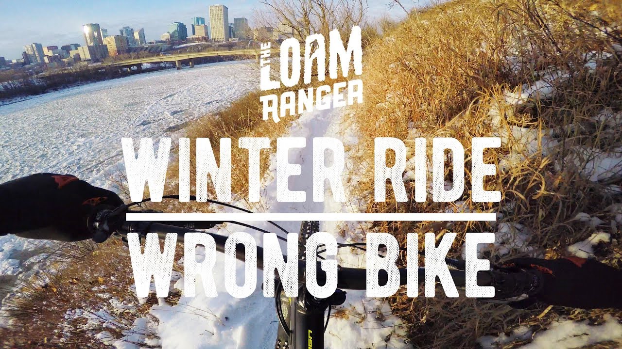 WINTER RIDE // Wrong Bike