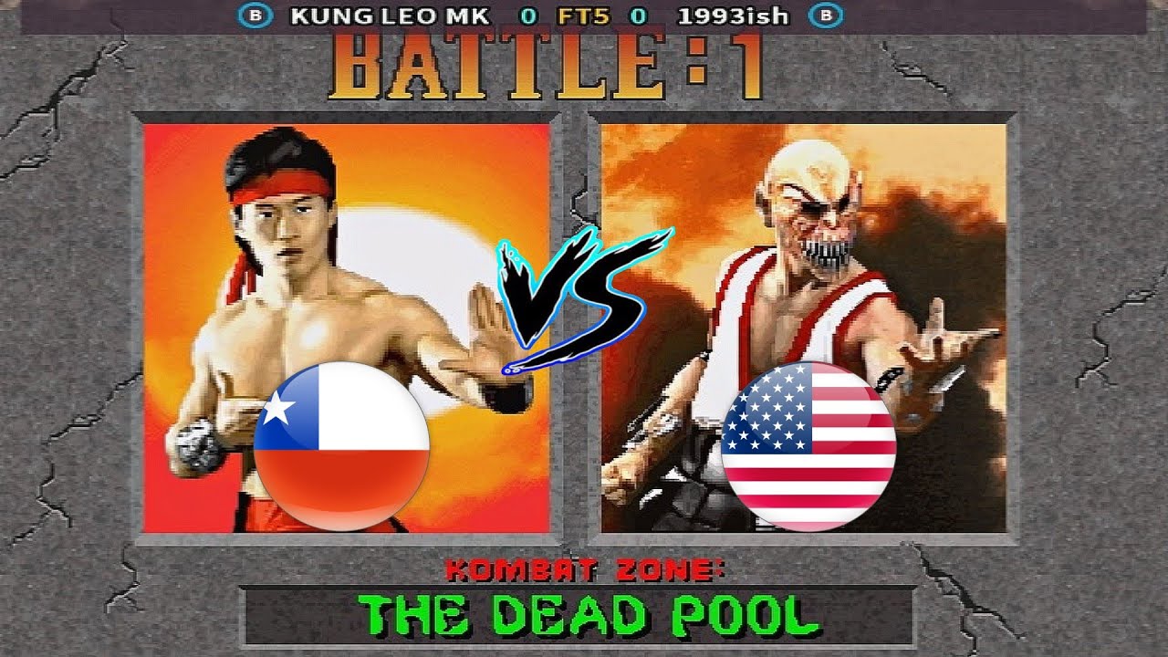 MK2 - KUNG LEO MK vs 1993ish FT5