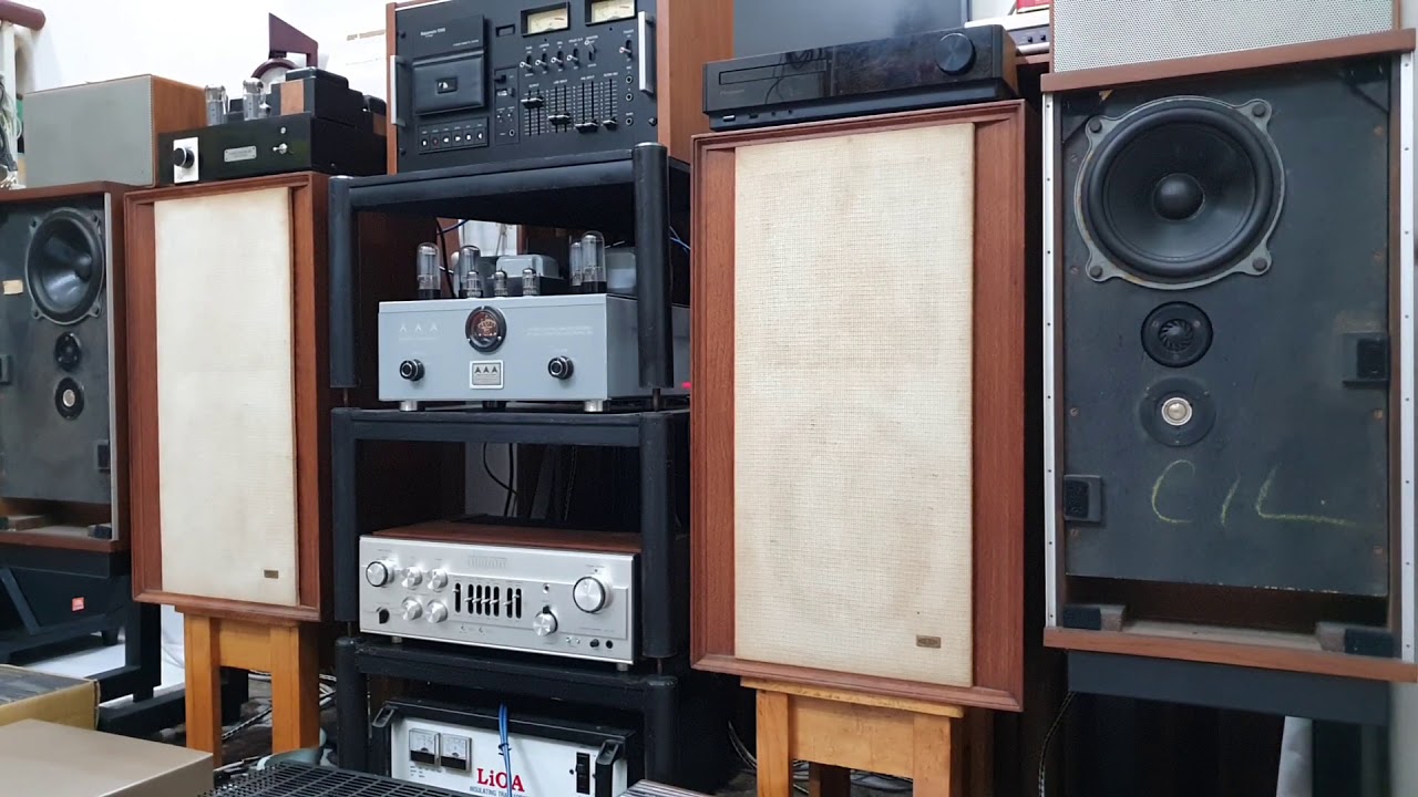 Ampli đèn KIT 6L6 & Loa B&W DM2