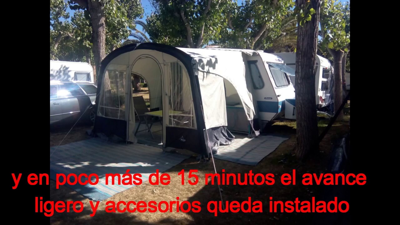 Montaje avance ligero en Adria Prima 420