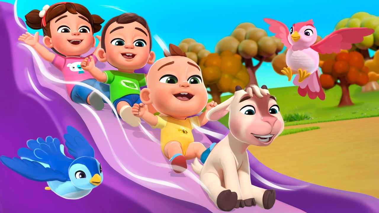 Let's Play Outside! | Mary Had A Little Lamb +More Lalafun Nursery Rhymes