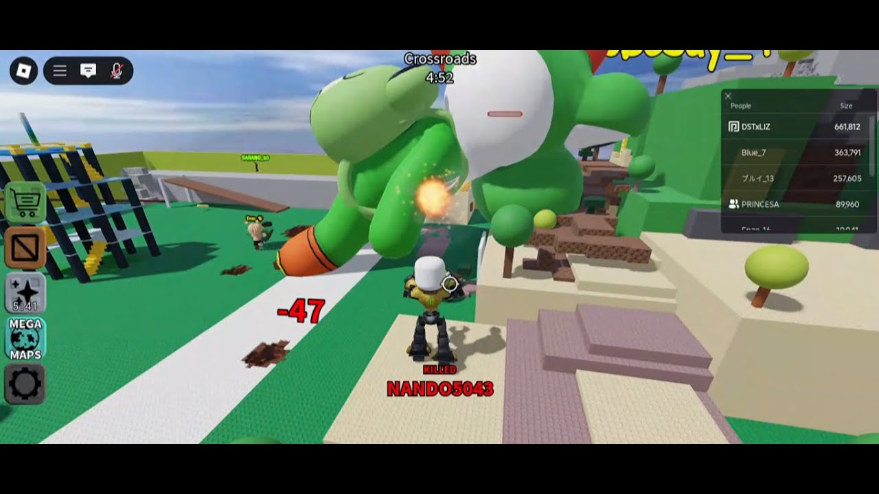Princesa scares alfa out!! but she wont stop buying max in small maps!!!!