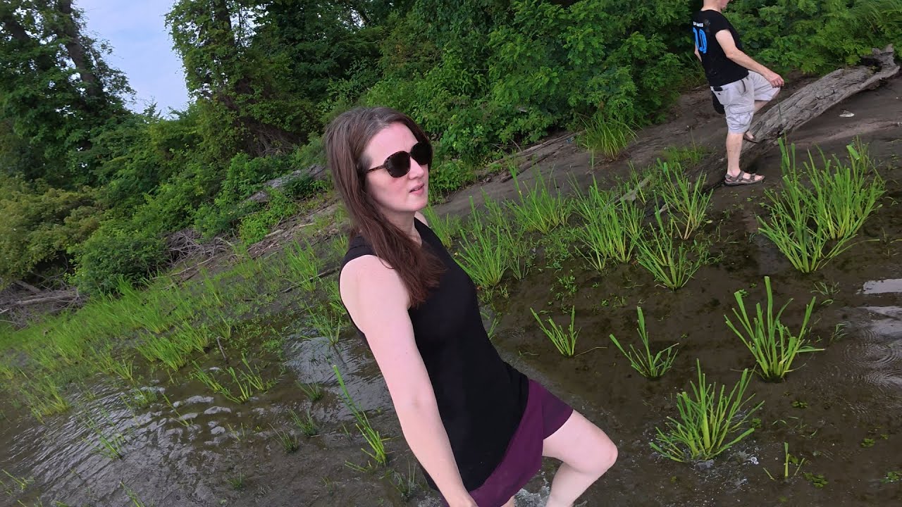 We Tried To Cross The Muddy River Barefoot And Then...