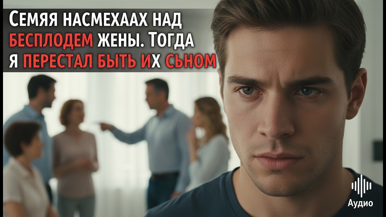 Семья насмехалась над бесплодием моей жены. Тогда я перестал быть их сыном