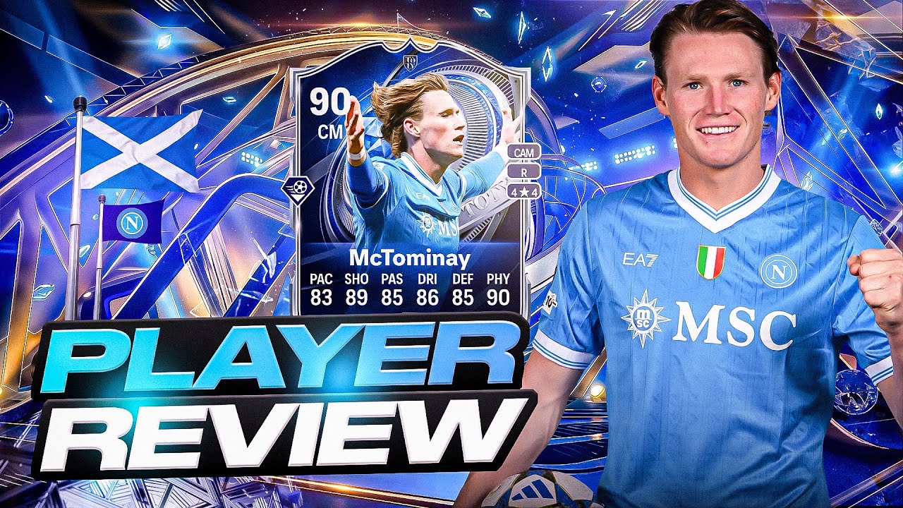 90 TOTY HONOURABLE MENTIONS MCTOMINAY PLAYER REVIEW - EA FC 26 ULTIMATE TEAM