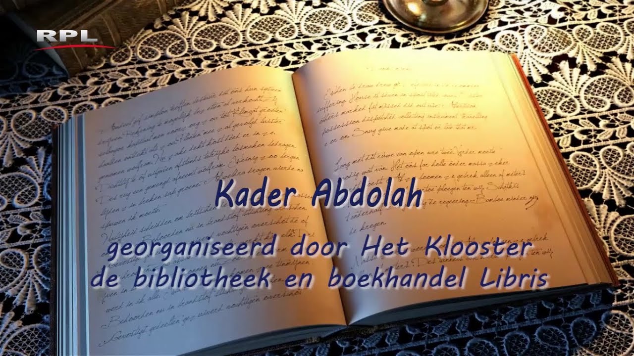 RPL TV Woerden - De Volgende Bladzijde, Kader Abdolah
