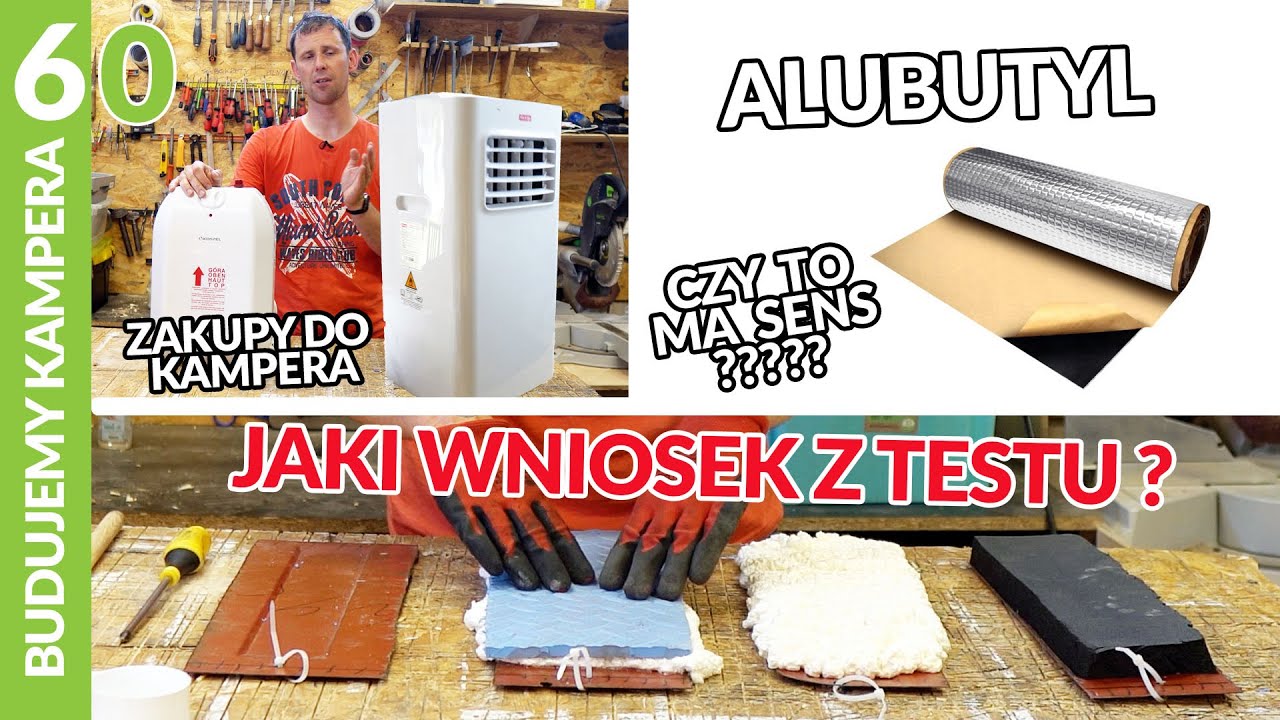 Mata Alubutyl do Kampera czy to ma sens? Nowe zakupy do kampera. Co wyszło z testu?