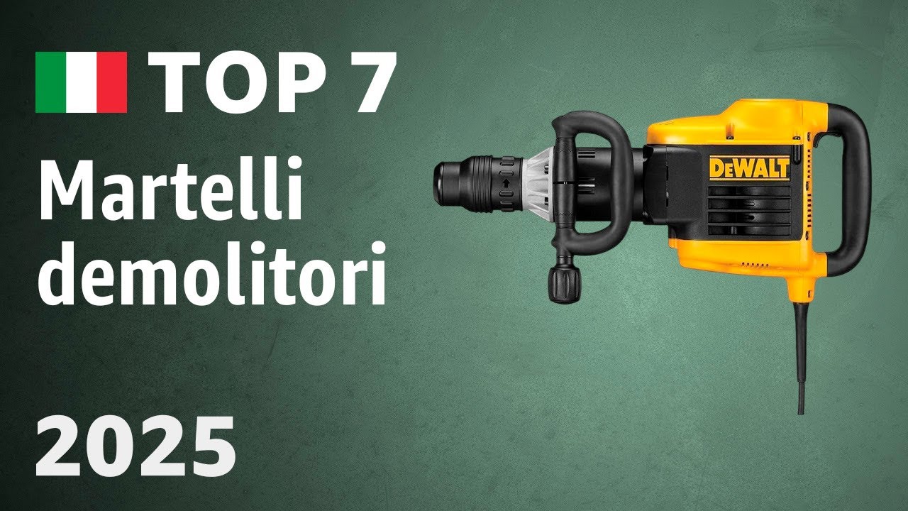 TOP—7. I migliori martelli demolitori del 2025
