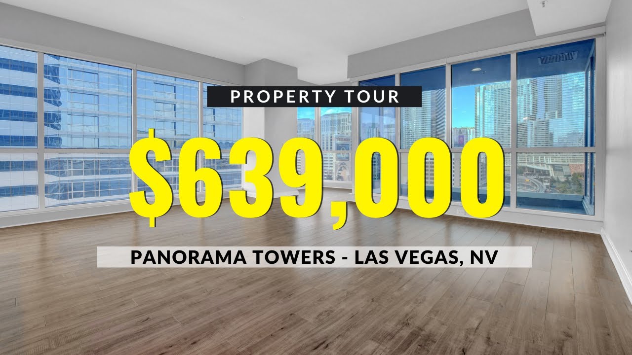Panorama Towers Las Vegas Strip High-Rise For Sale $639K | 2 Beds | 2 Baths | 1,582 sqft