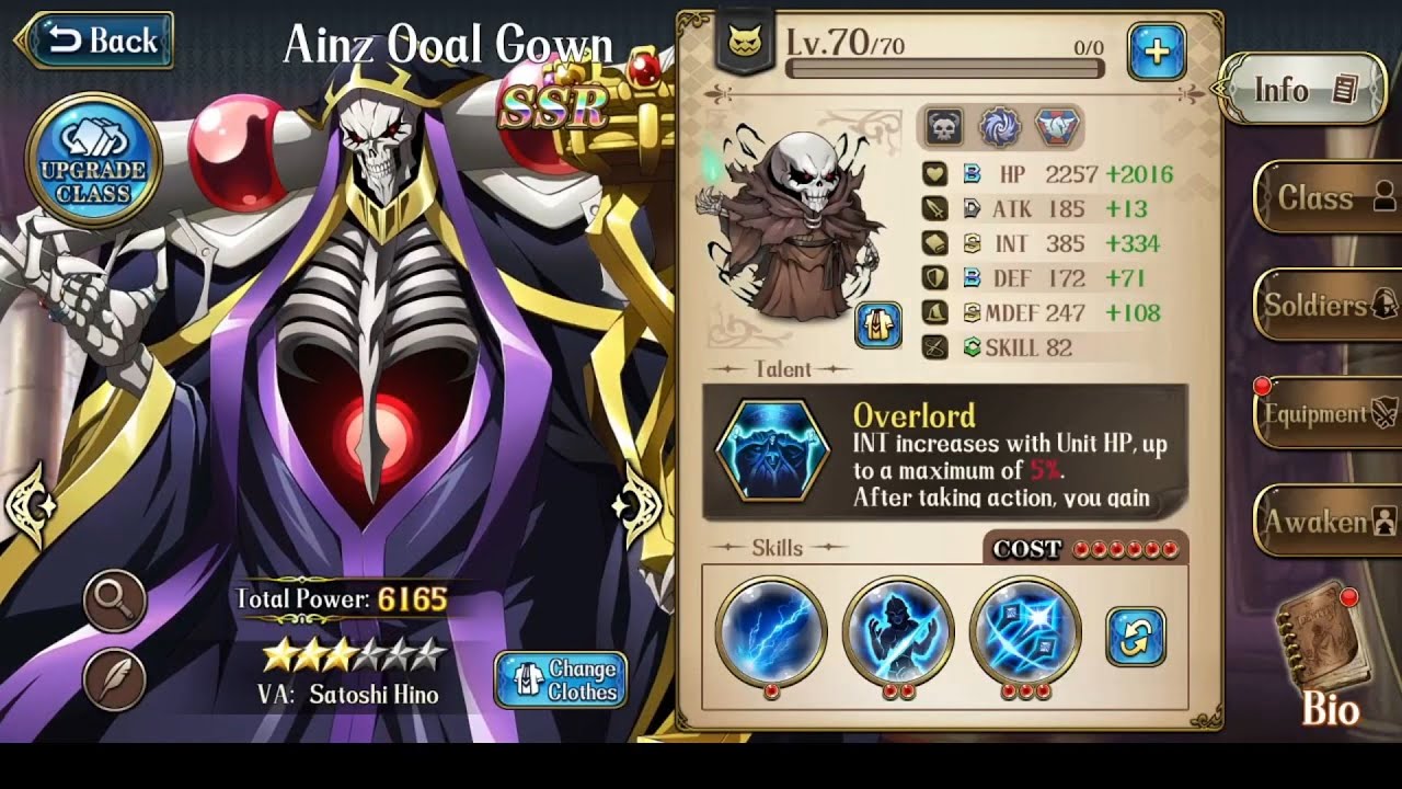 Langrisser M: Ainz Ool Gown - бюджетный маг для каждого новичка