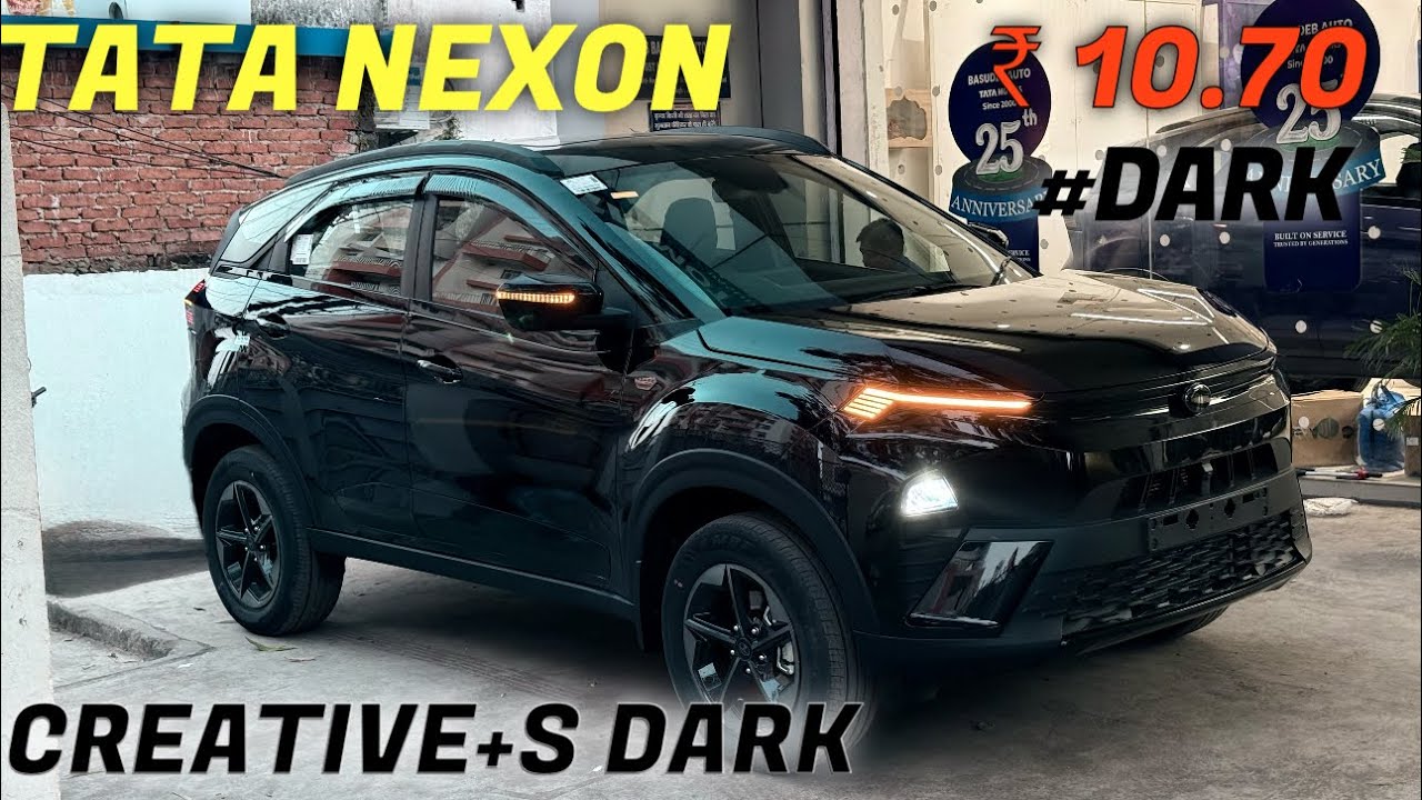 ✅New updated Tata Nexon creative plus S || Tata Nexon dark edition | Nexon creative+s new updates