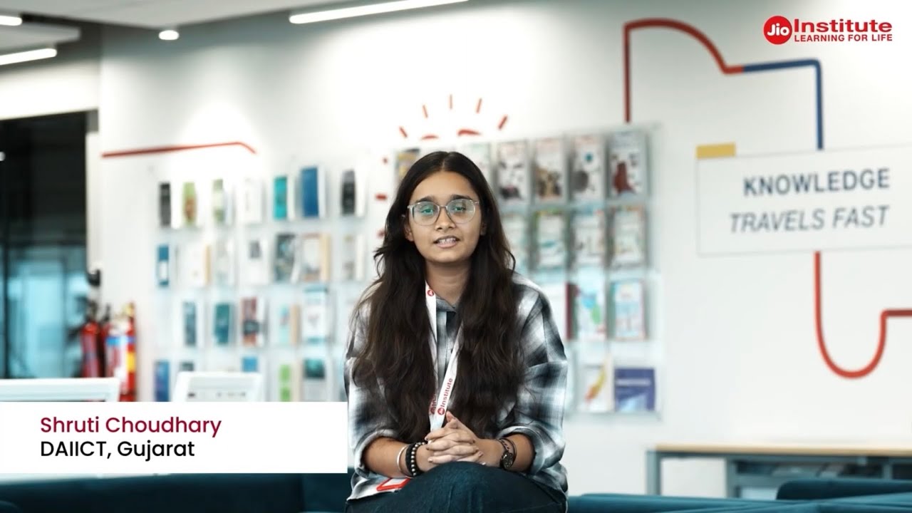 Шрути делится своим опытом участия в летней программе Tech Trek 2.0 | Jio Institute