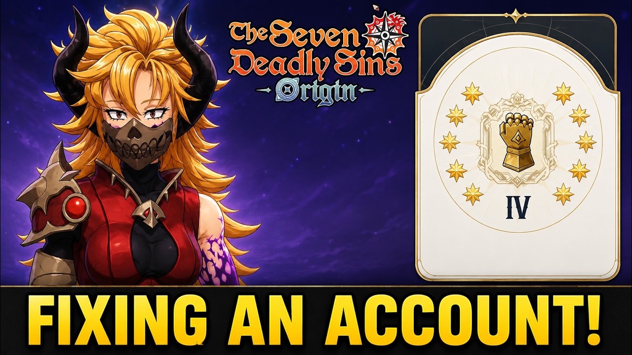Разбор аккаунта, насколько всё плохо? ЭПИЗОД 2! | Seven Deadly Sins Origin | 7DS Origin