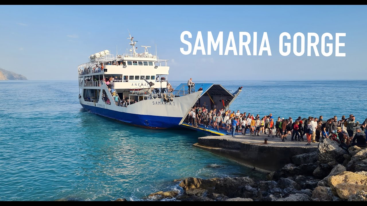 Samaria Gorge Crete May 2022