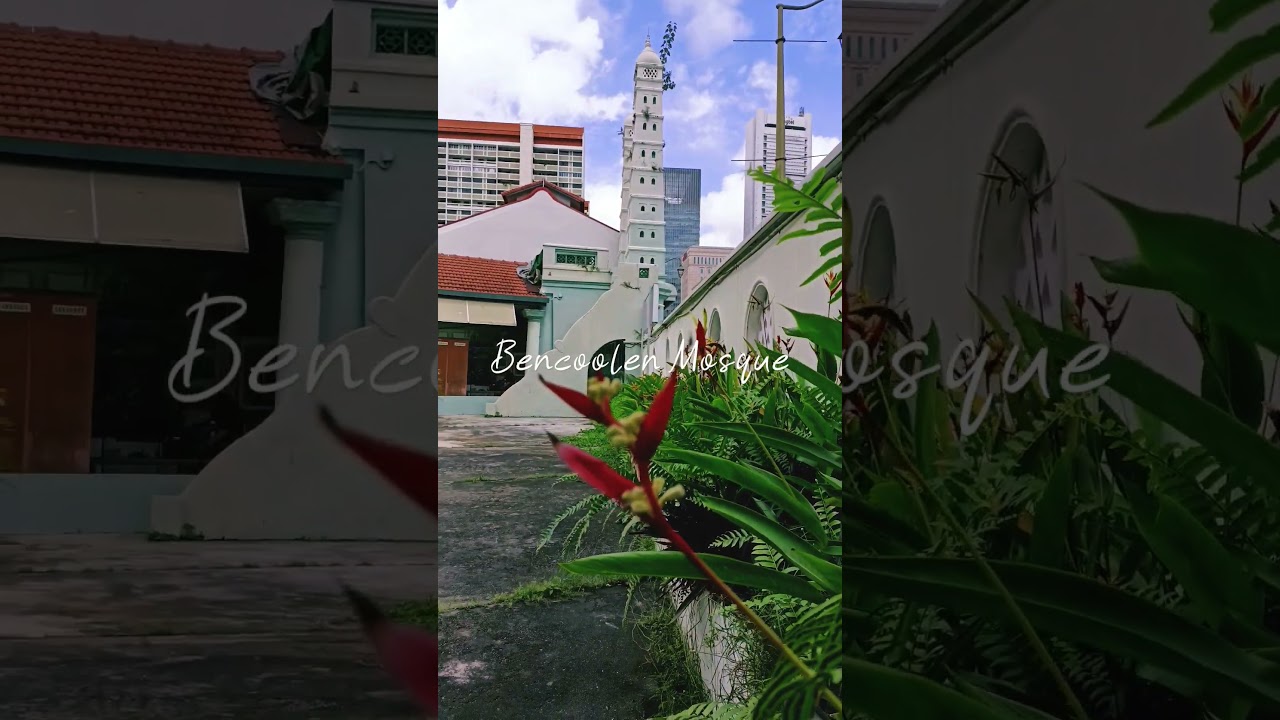 Bencoolen Mosque a national heritage #bencoolen #mosque #national #heritage #oldest #multiracial #we