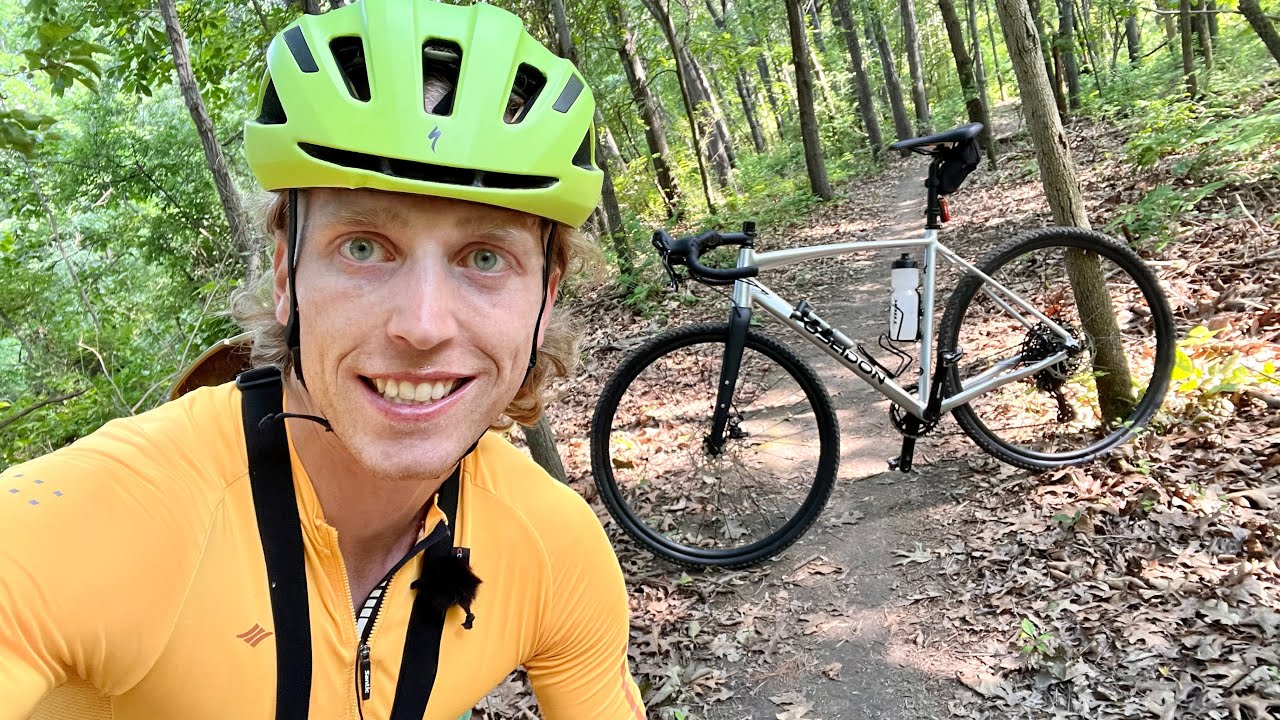 Riding my local MTB Trails on a Gravel Bike