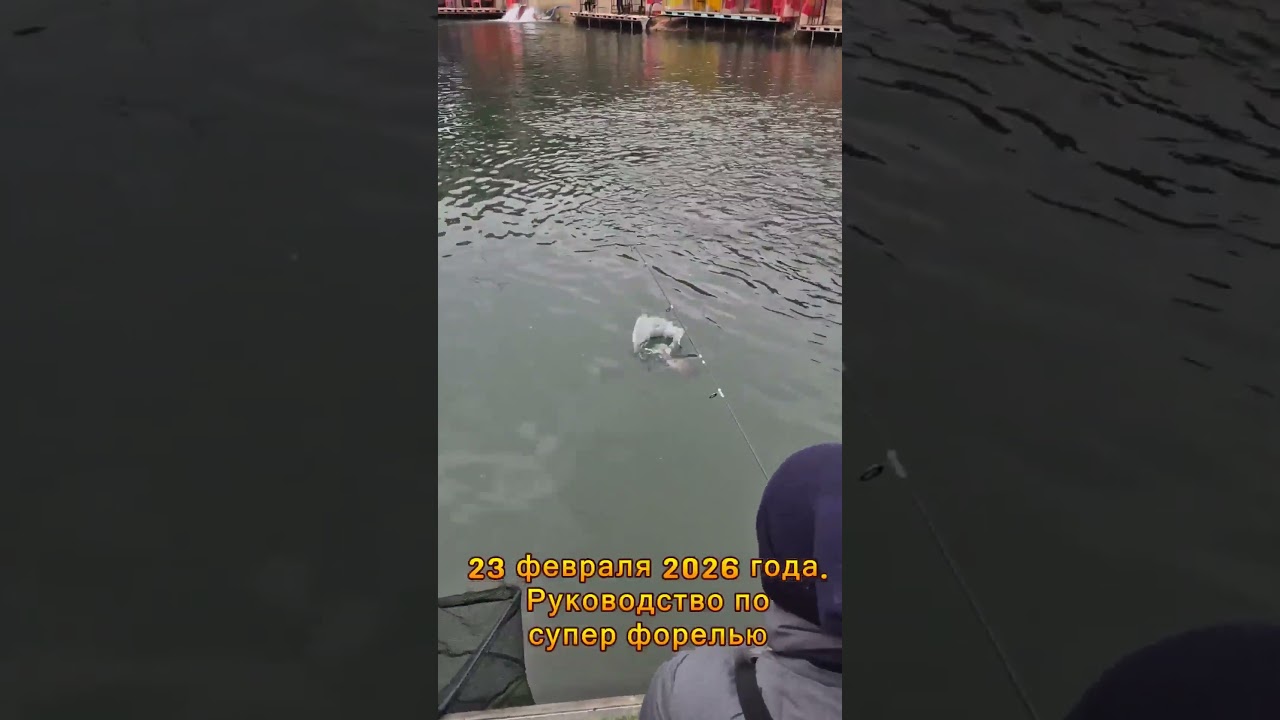 2026년 2월 23일 용면 송어낚시터 송어낚시 안내