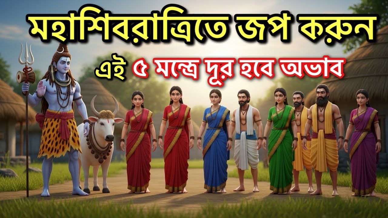  মহাশিবরাত্রিতে জপ করুন এই ৫ মন্ত্র -দারিদ্র্য দূর করার শিব মন্ত্র ?