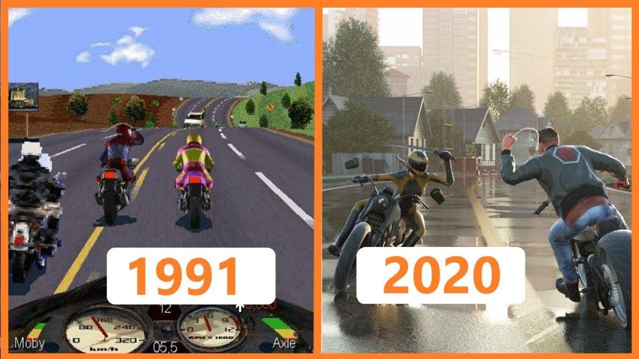 Evolution of ROAD RASH