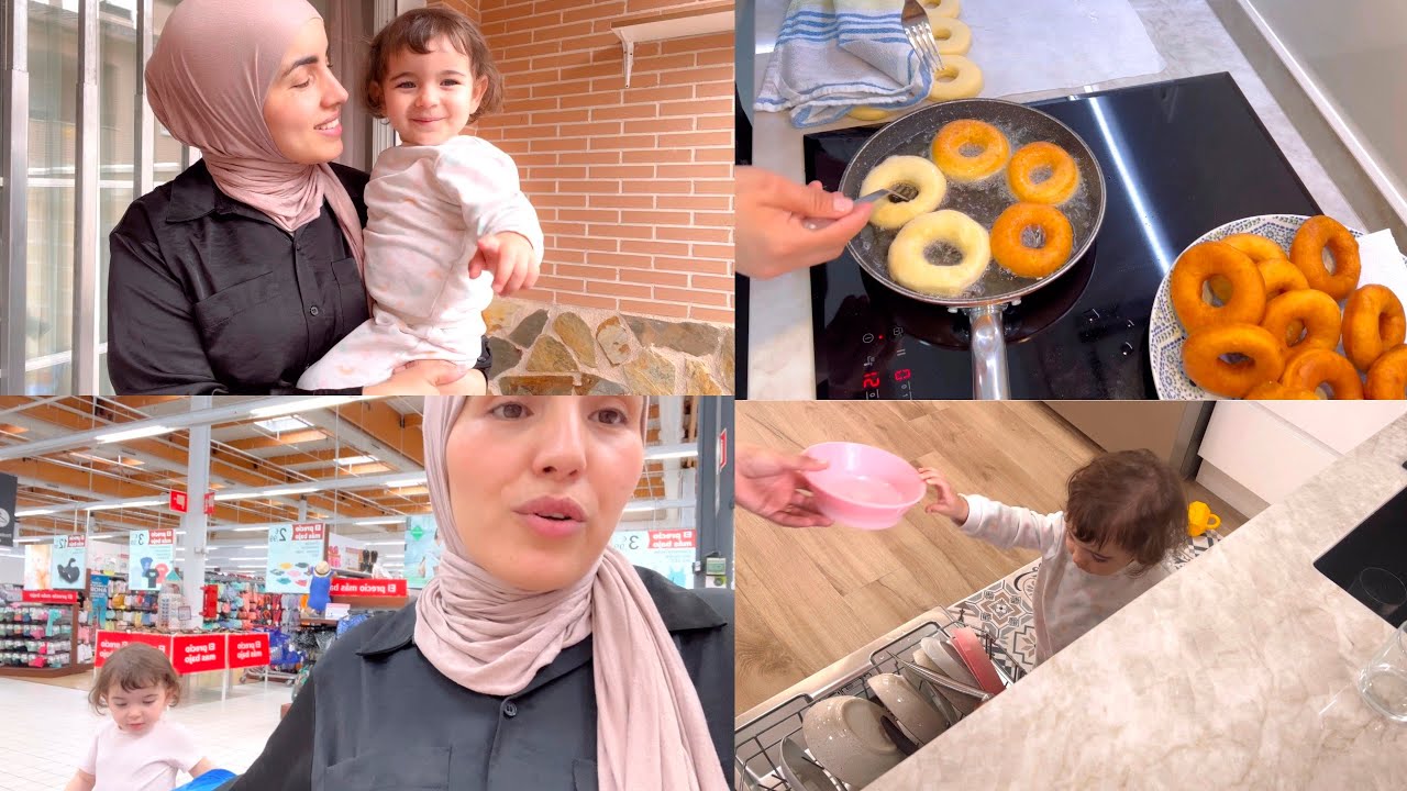 Cumpleaños Amira y así quiso celebrarlo😆/ la mejor receta de donuts/ compra…