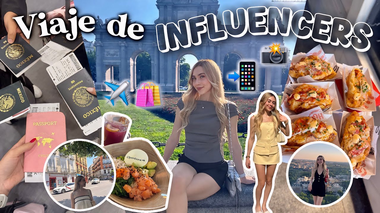 EL DETRÁS DE CÁMARAS DE CÓMO ES VIAJAR CON UNA MARCA🙀💝- Evelyn Rangel