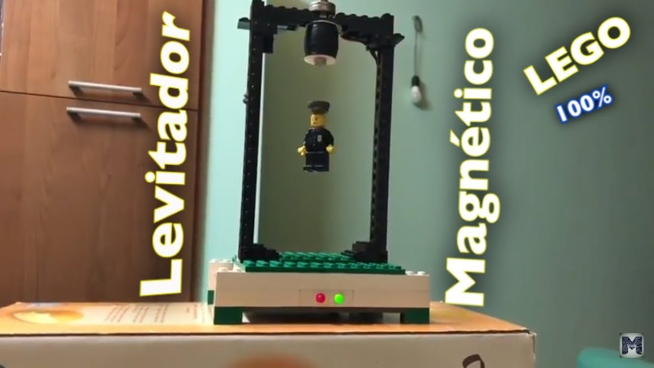 Levitador magnetico #2,0.  realizado con LEGO  teoria y práctica