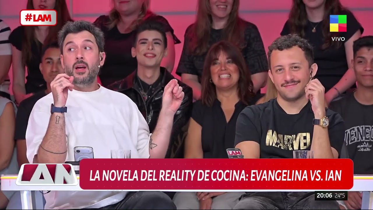 😱 LA NOVELA DEL REALITY DE COCINA: EVANGELINA ANDERSON VS. IAN LUCAS