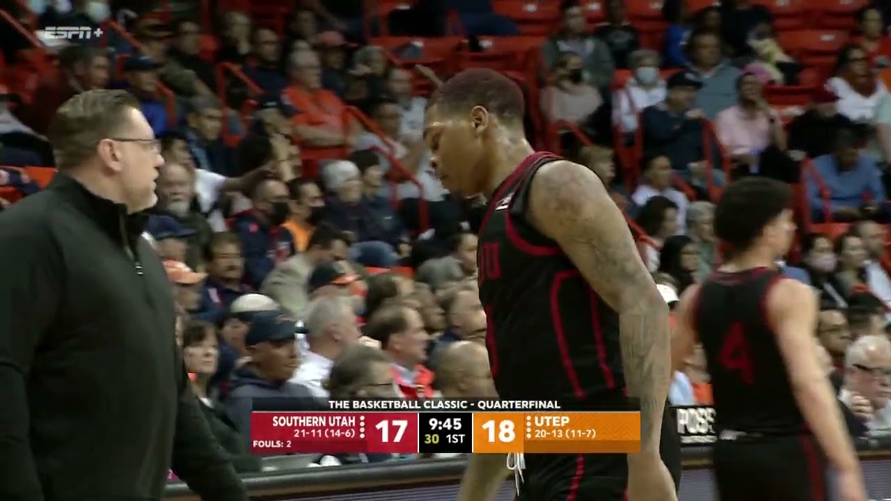 Southern Utah vs UTEP | NCAA COLLEGE BASKETBALL | 03/23/2022