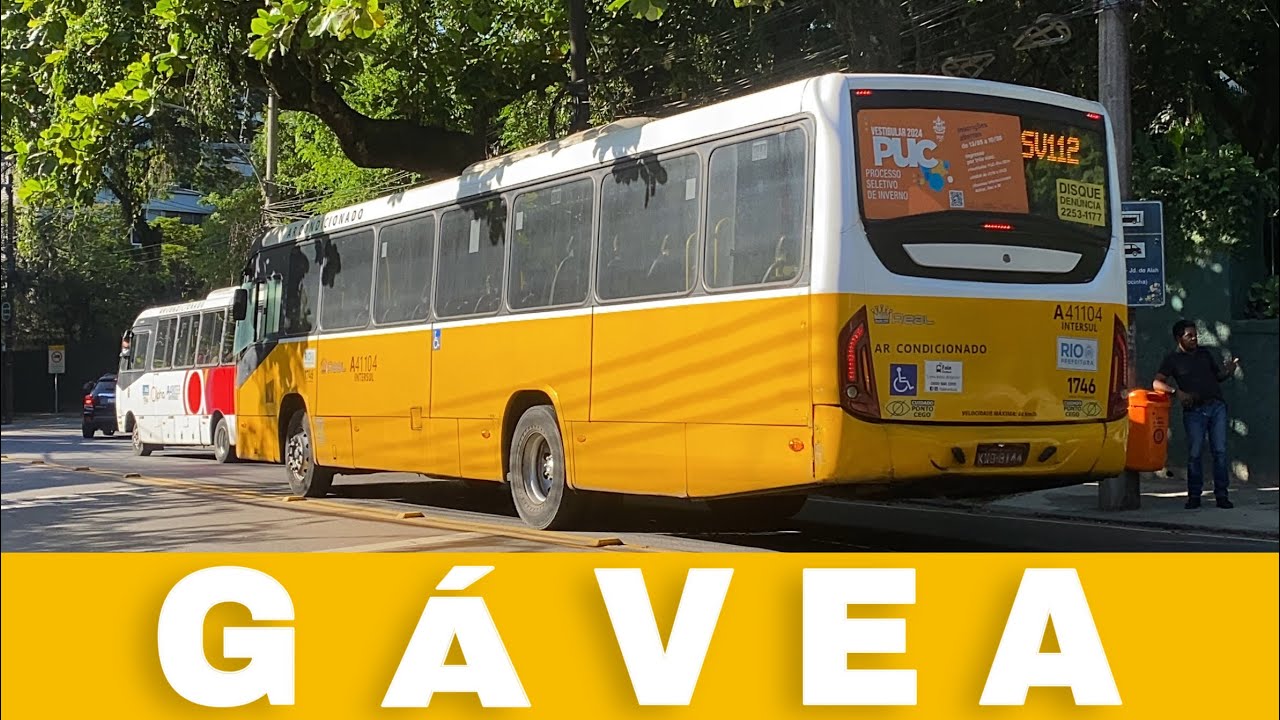 Gávea (RJ) - Movimentação de Ônibus #78