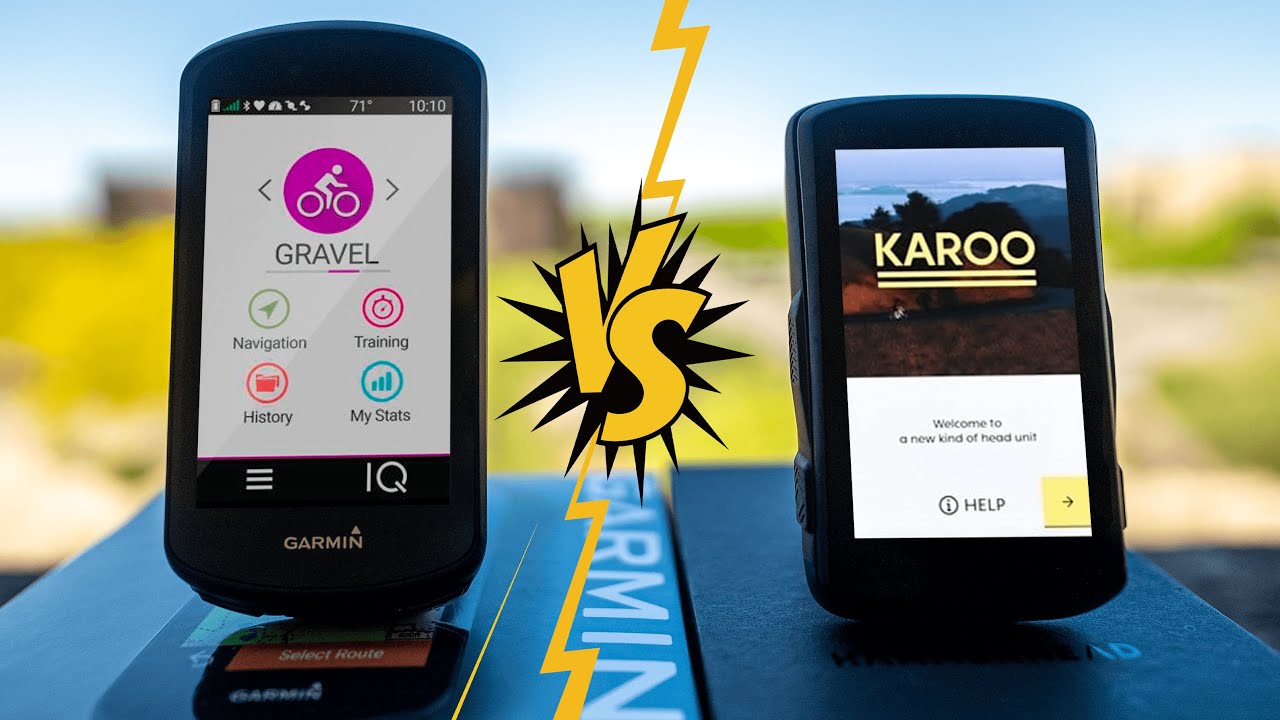 Garmin Edge 1030 Plus Vs Hammerhead Karoo 2 - In Depth #cycling #cyclingcomputer