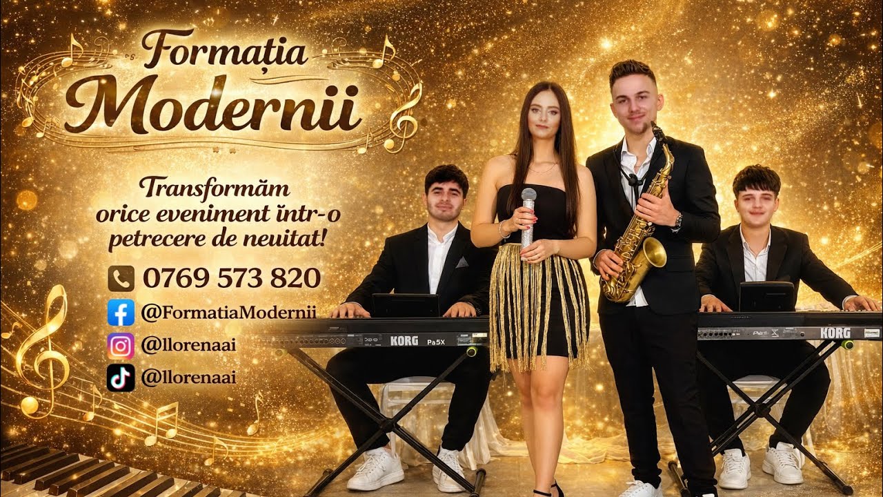 Formația Modernii - ❌Ce mi-e drag mie pe lume❌ LIVE