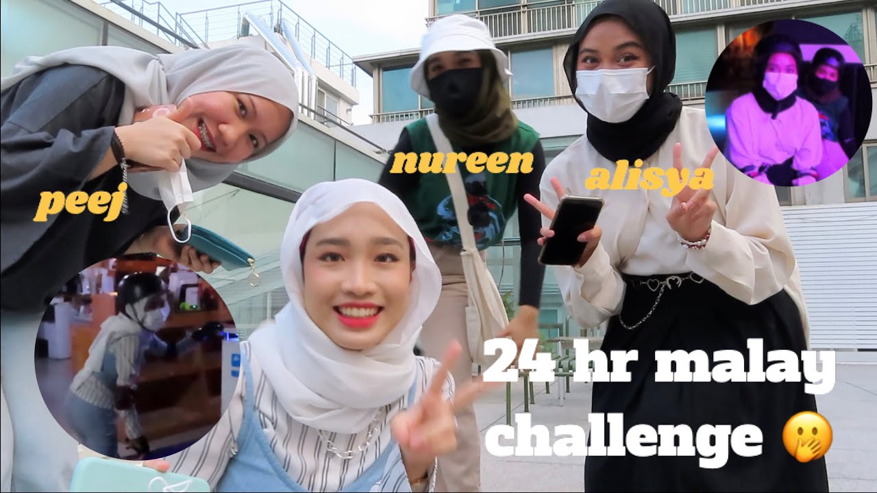 vlogging in malay for 24 hours ft alisya rashid & nureen damiya - rollerskating, thai food, sinsa